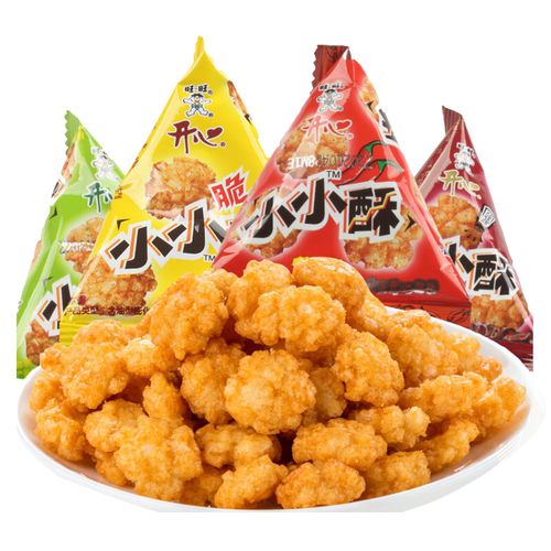 旺旺小小酥三角包 办公室零食的双重诱惑——原味与黑胡椒味品鉴